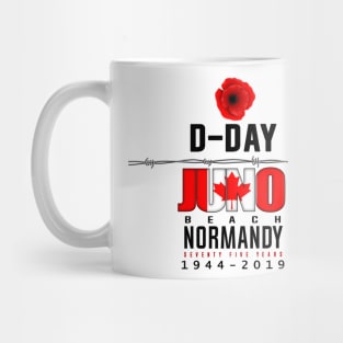 D Day Juno Beach Anniversary Mug